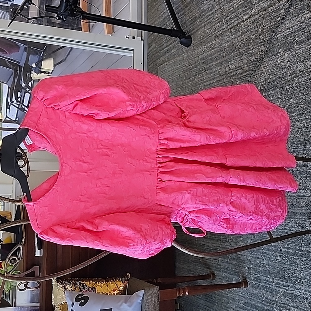 Brocade mini dress